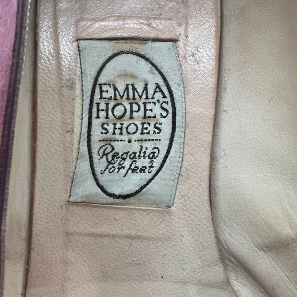 Emma Hope Burgundy Suede Slippers size 38 - Picture 9 of 9